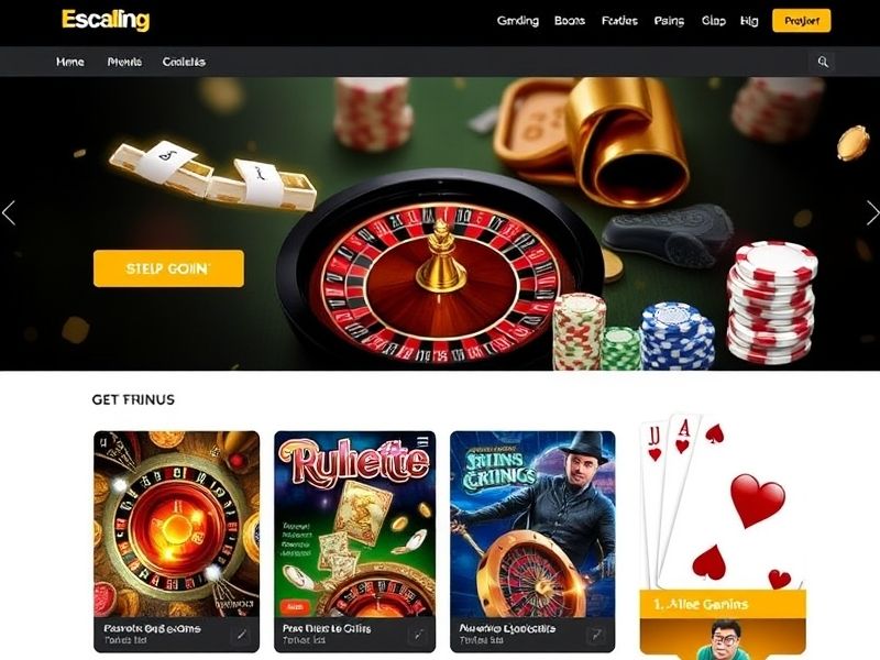 Explore Escalagaming8, the premier online gambling site offering a wide selection of real money games, exclusive bonuses, and an immersive gaming experience. Play slots, poker, and live dealer games now.
